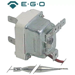 Termóstato T máx 55 °C 1CO 16 A sonda ø 6 mm