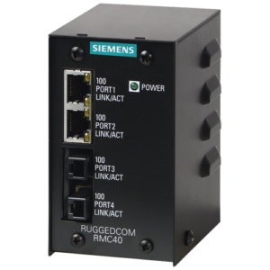 RUGGEDCOM RMC40  4-port unmanaged Ethernet - SIEMENS - 6GK6004-0AC03-0BA0-Z A07