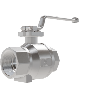 Válvula de bola para oxígeno GK06 de acero inoxidable, DN50 (2 pulgadas)